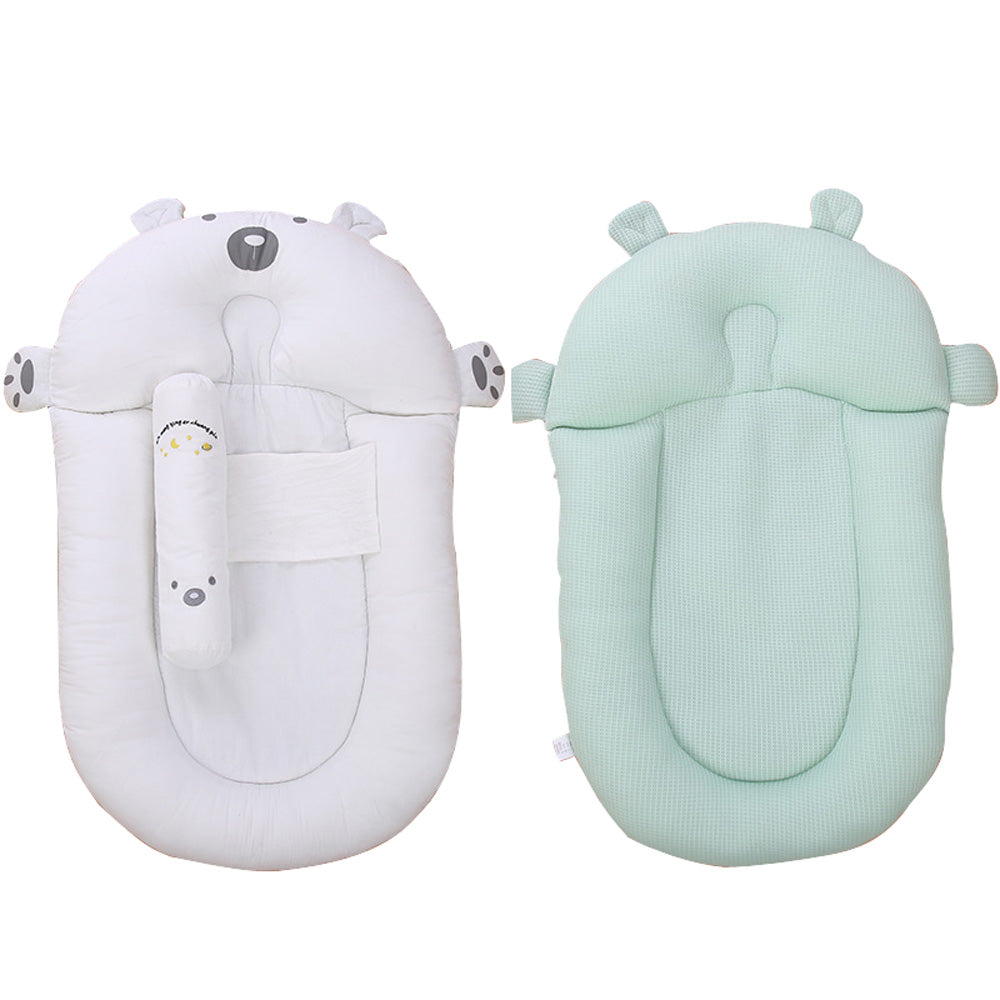 Baby Newborn Lounger Nest Infant Breathable Two-Sided Cartoon Sleeping Beds