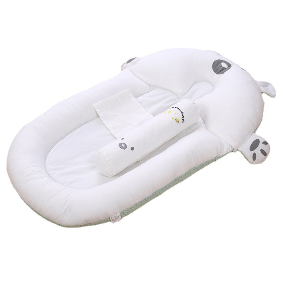Baby Newborn Lounger Nest Infant Breathable Two-Sided Cartoon Sleeping Beds