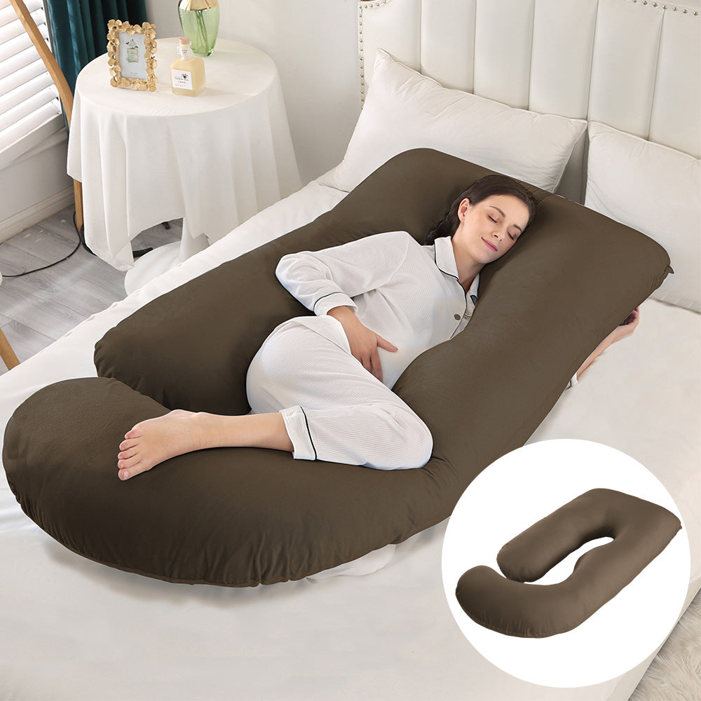 G Shaped Body Pillow: Ergonomic Support for Moms & Bump Comfort