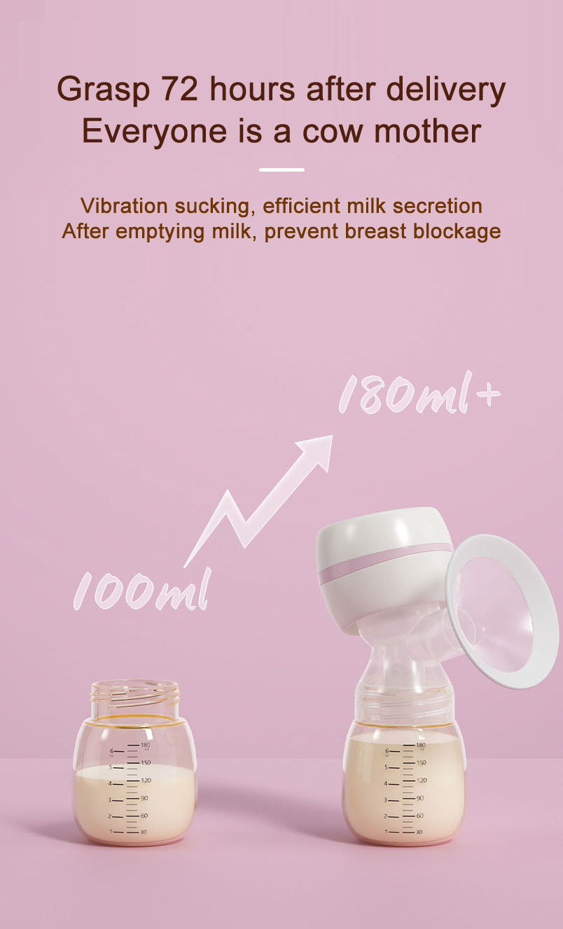 Automatic Electric Baby Breastfeeding Bottle Breast Pump Portable