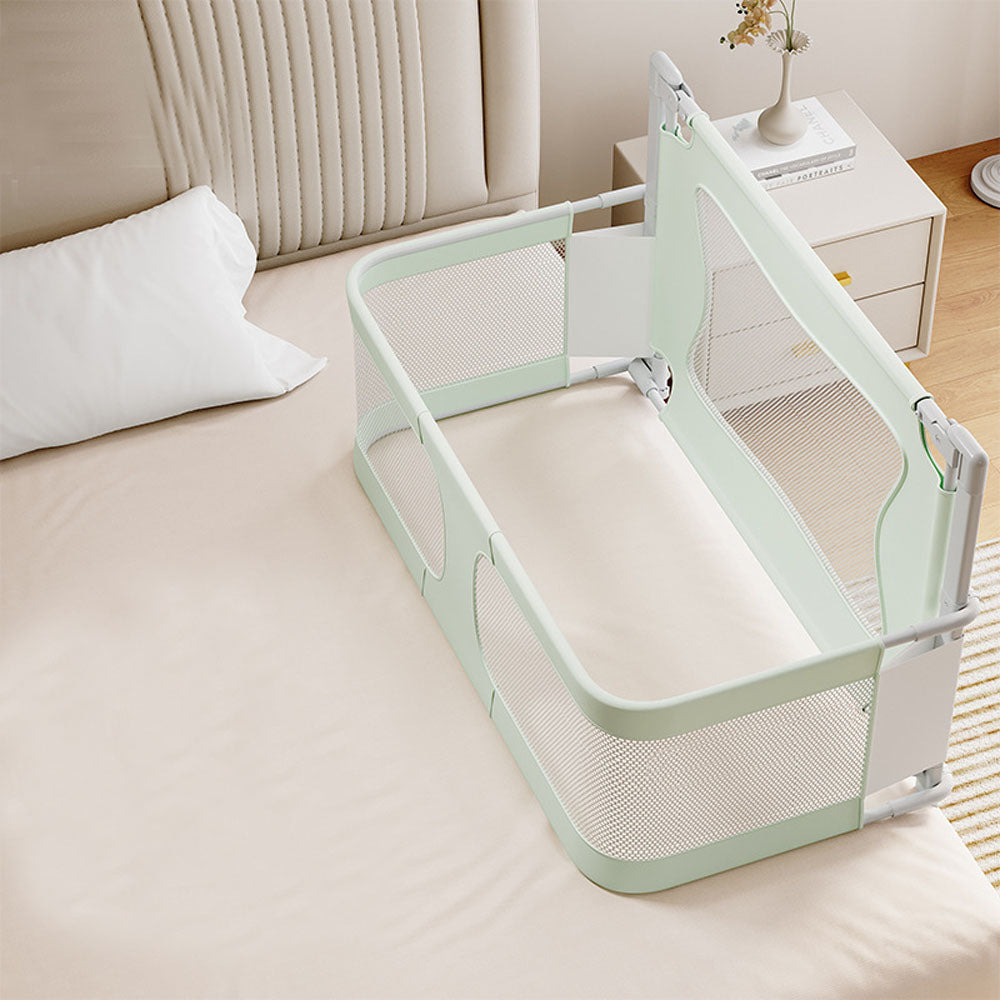 Baby Bed Bedside Bassinet Crib Sleeper 3 in 1 Folding Portable Breathable Safe