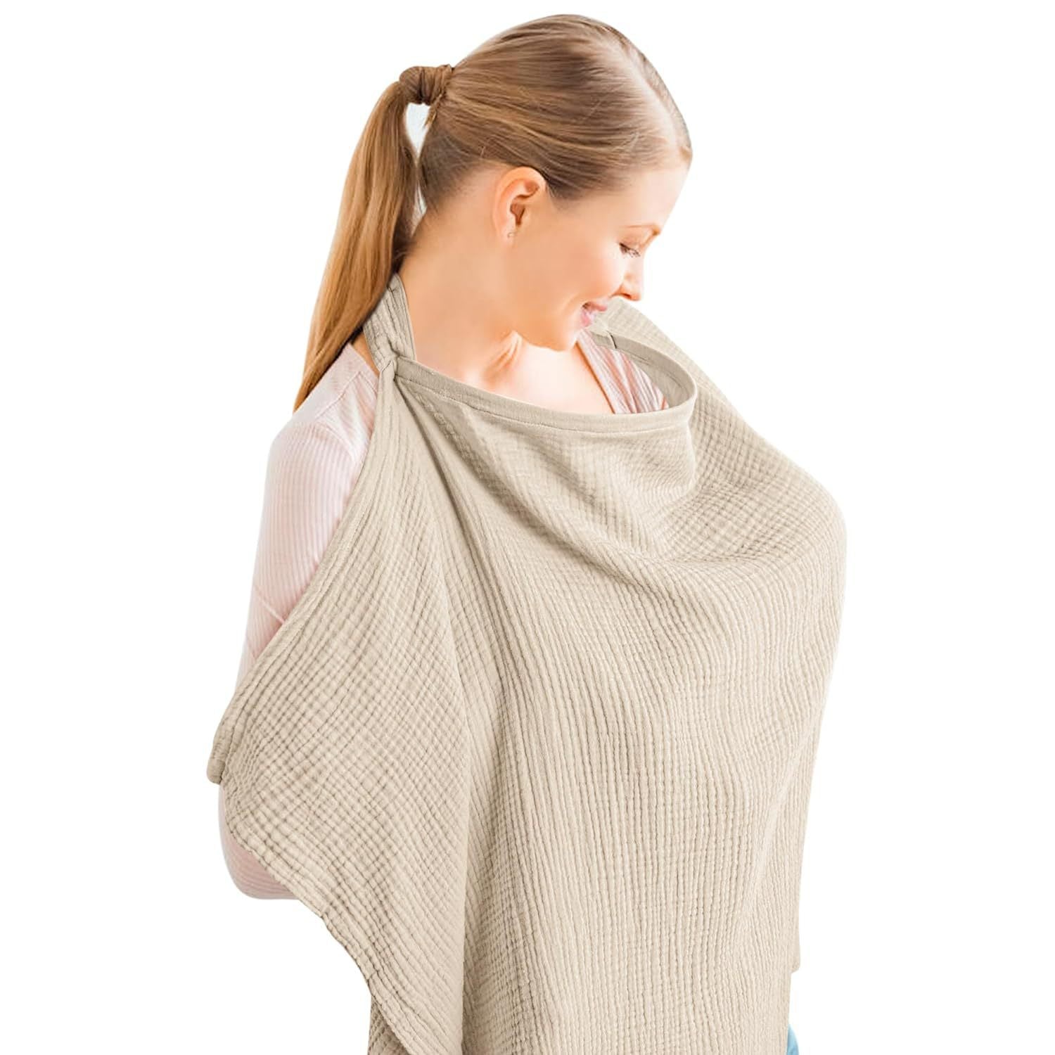 Nursing Scarf Towel Cover Breastfeeding Feeding Shawl