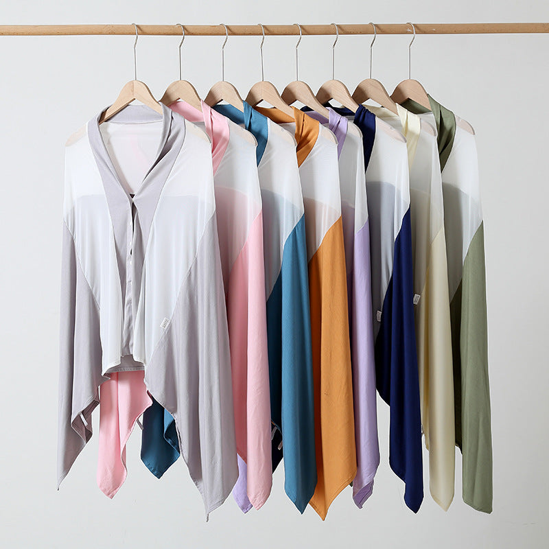 Nursing Scarf Cover Anti-Exposure Breastfeeding Shawl