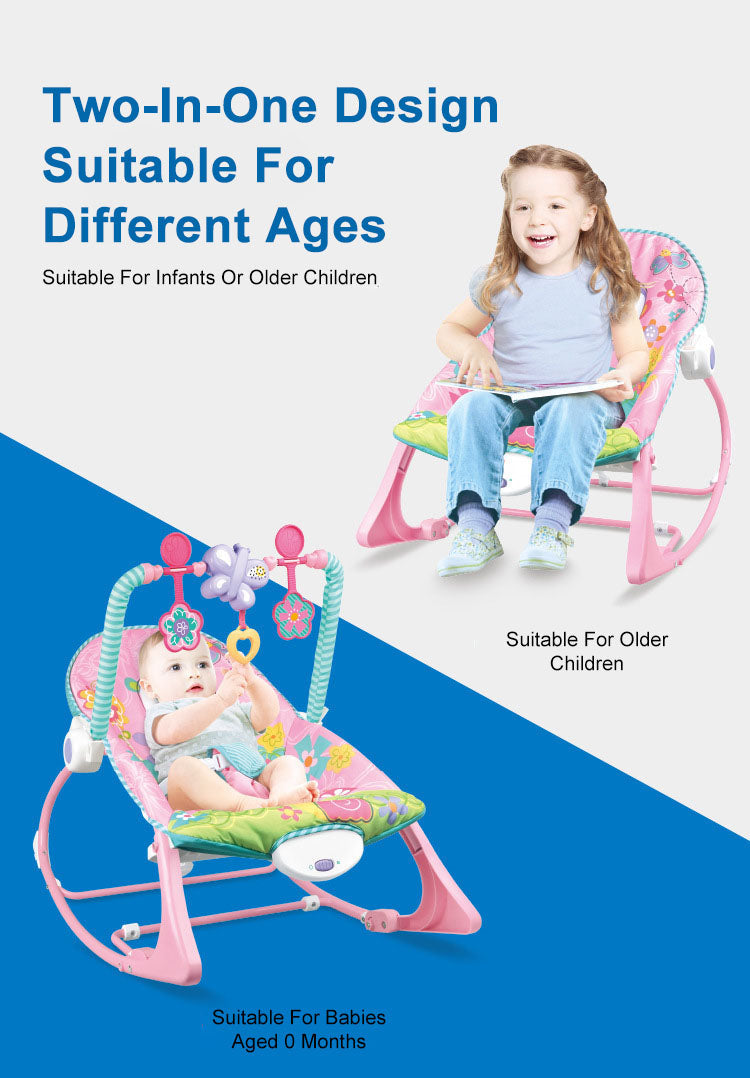 Baby newborn Bouncer Rocker rocking chair soothing sleep music recliner