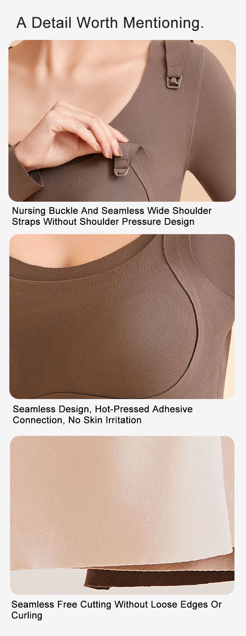 Wirefree Nursing Tops: Thermal Support Underwear for Breastfeeding Moms