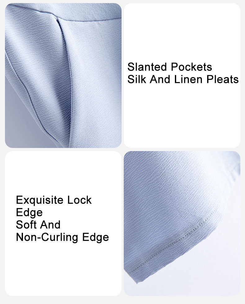 Anti-Slip Belly Support Shorts: Loose Thin Yoga Pants for Active Moms