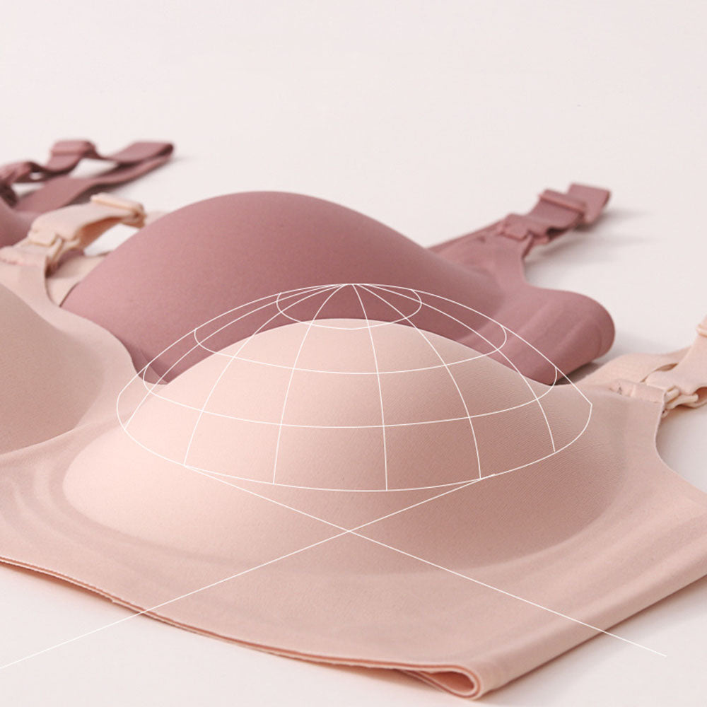 Nursing Bursting Bras Thin Summer With Fixed Cups