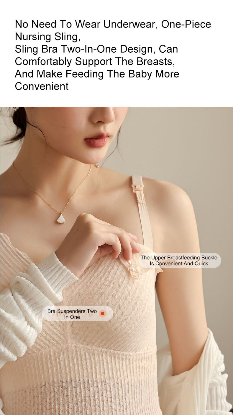 Nursing & Expecting Camisole: Summer Thin Wirefree Tops