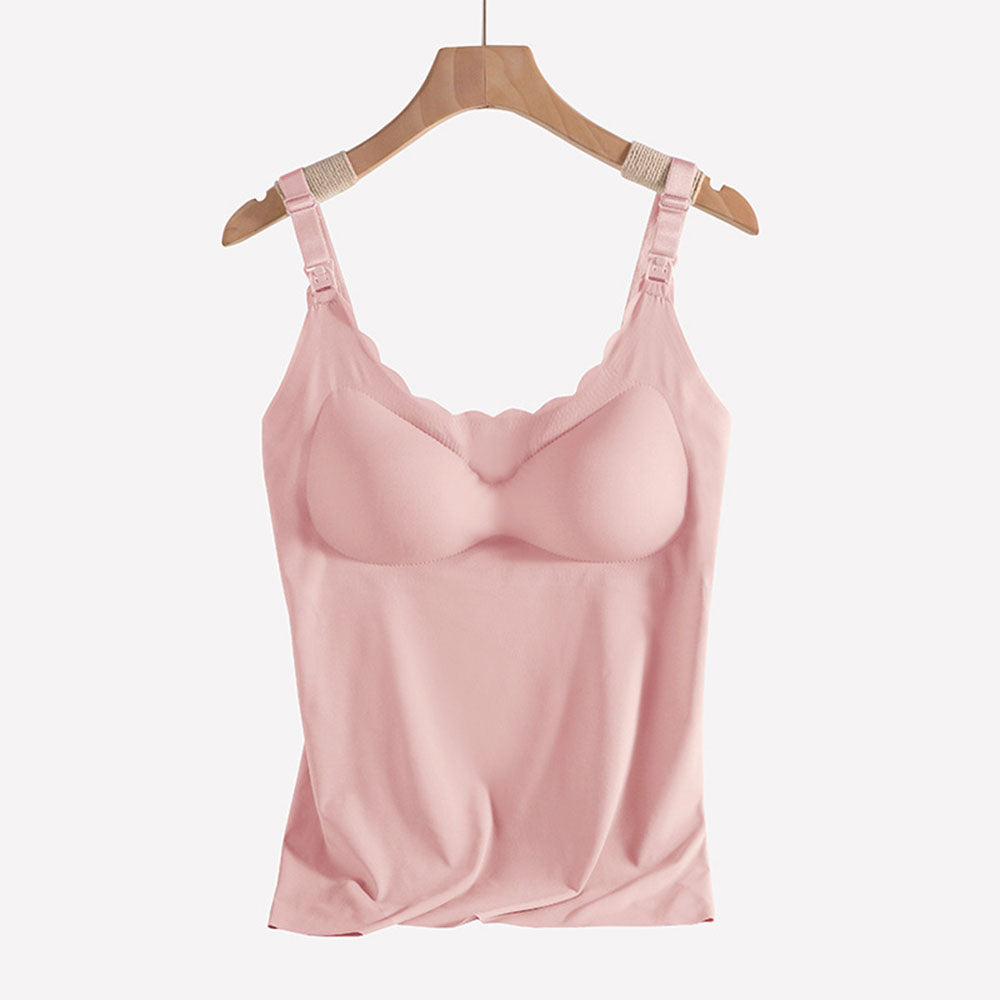 Nursing Camisole Set: Non-Marking Underwear & Soft Loungewear
