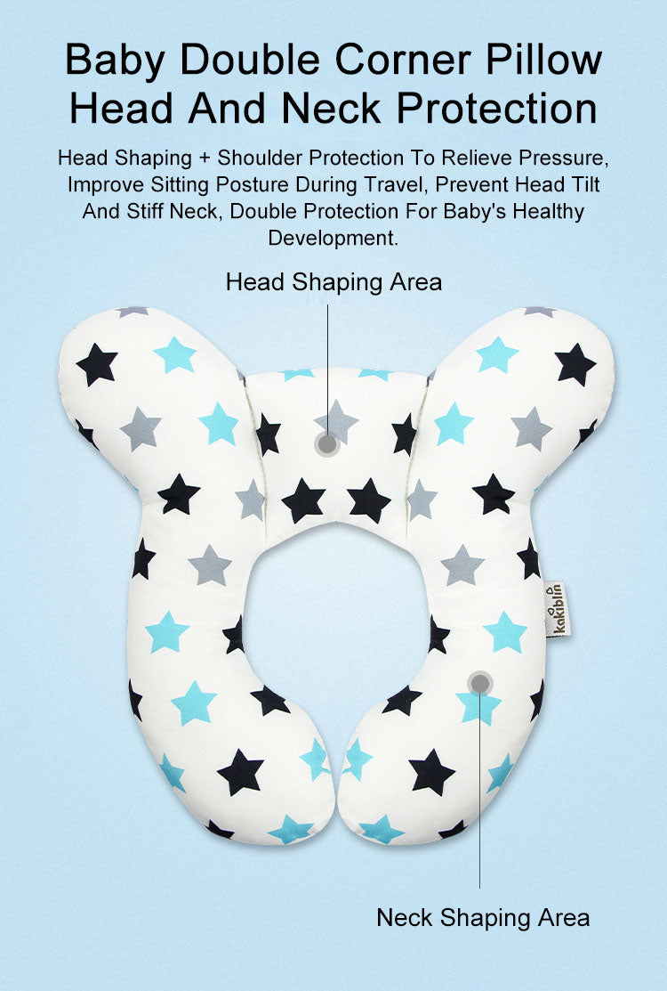 U-Shaped Pillow for Travel Stroller Baby Neck Pillow Baby Head Shaping Pillow