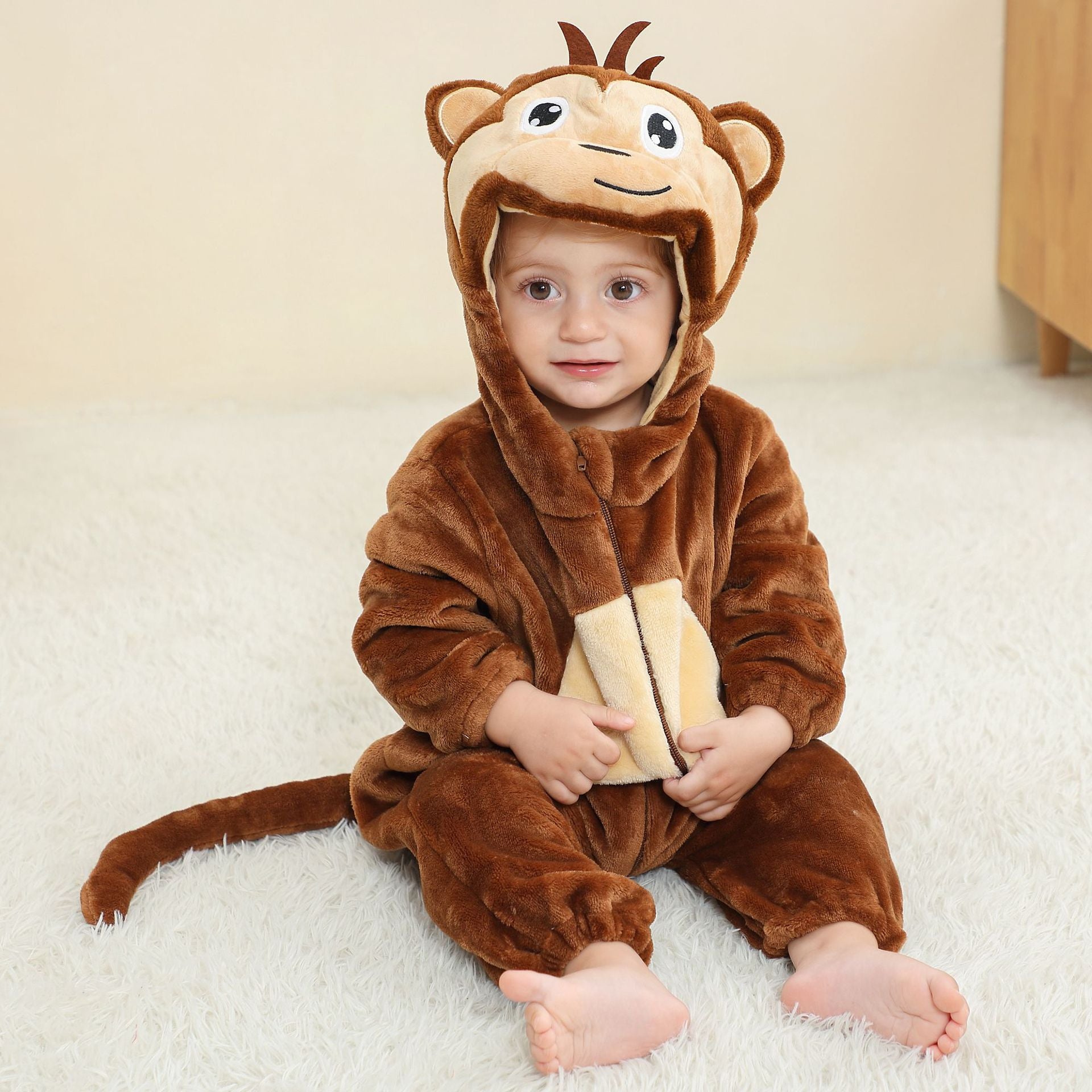 Newborn Baby Toddler Onesie Animal Romper