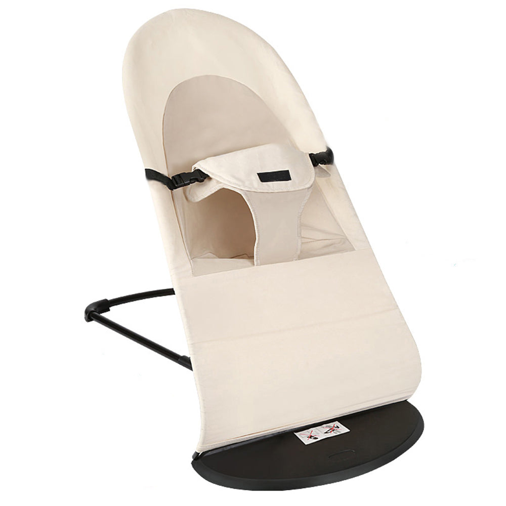 Baby Rocker Bouncer Rocking Chair Cozy Adjustable with Toy Music