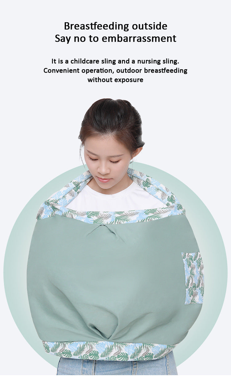 Baby Newborn Carrier Mesh Sling Easy to Breastfeeding for Mom