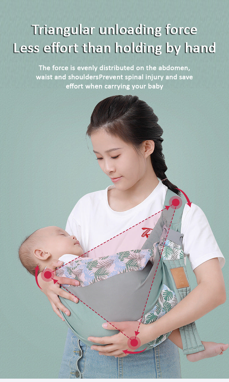Baby Newborn Carrier Mesh Sling Easy to Breastfeeding for Mom