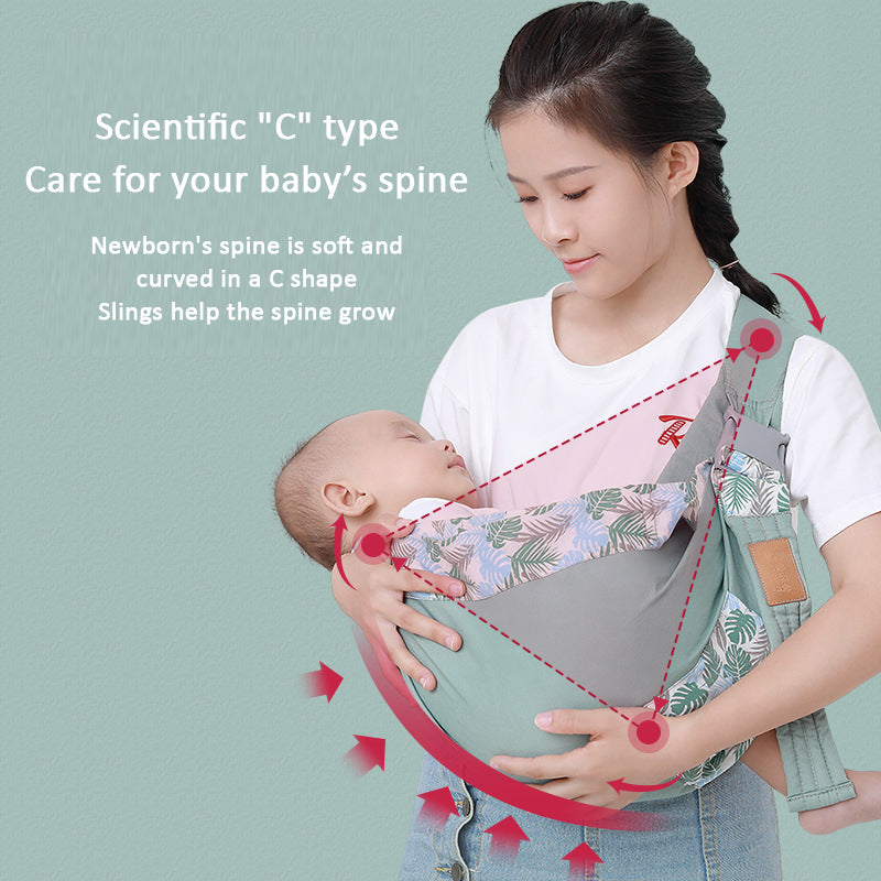 Baby Newborn Carrier Mesh Sling Easy to Breastfeeding for Mom
