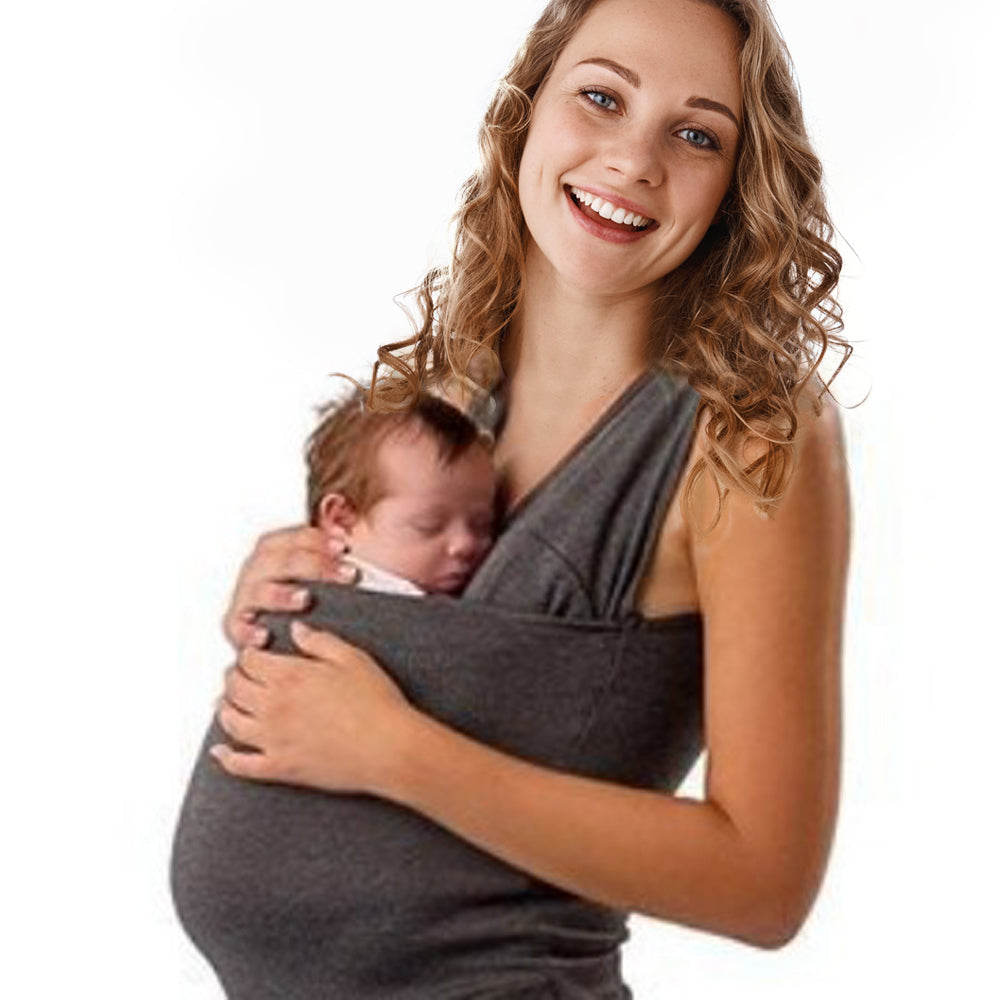 Kangaroo Mom Dad Pouch Baby Carrier T-Shirt Pocket For Women Men