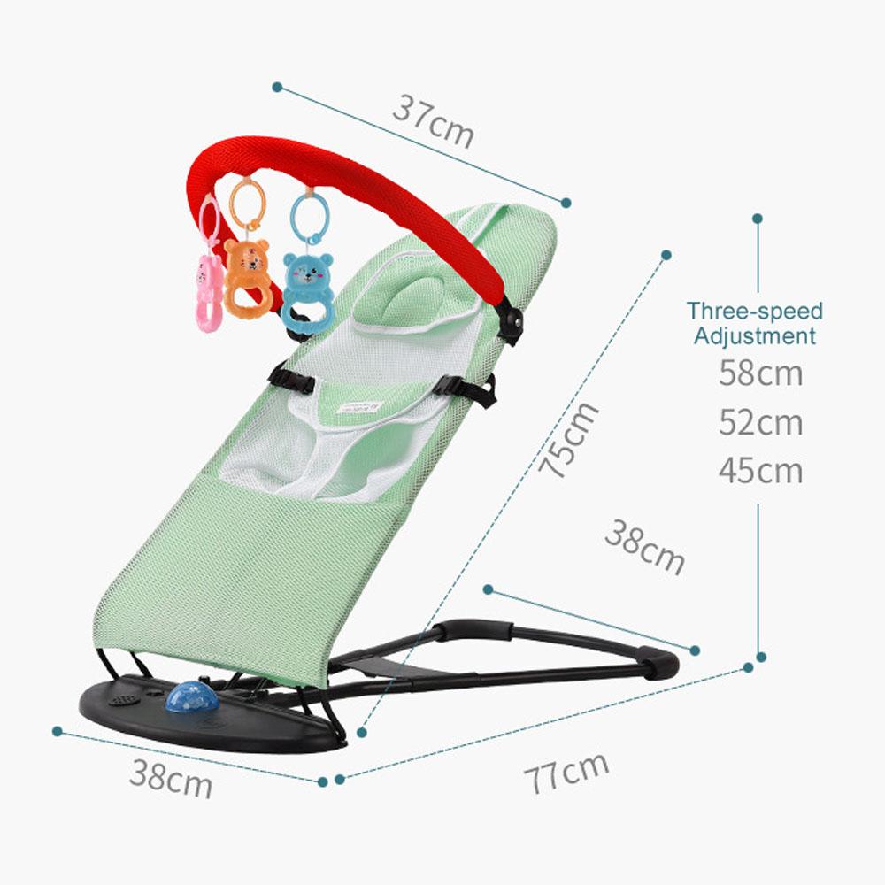 Ergonomic Baby Rocker for refux Bouncer Swing Cradle Portable Cozy