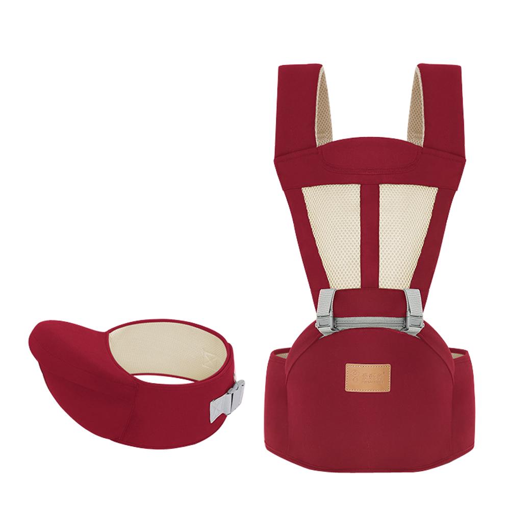 Ergonomic Baby Carrier with Hip Seat – 6-in-1 Multi-Way for Newborns to Toddlers