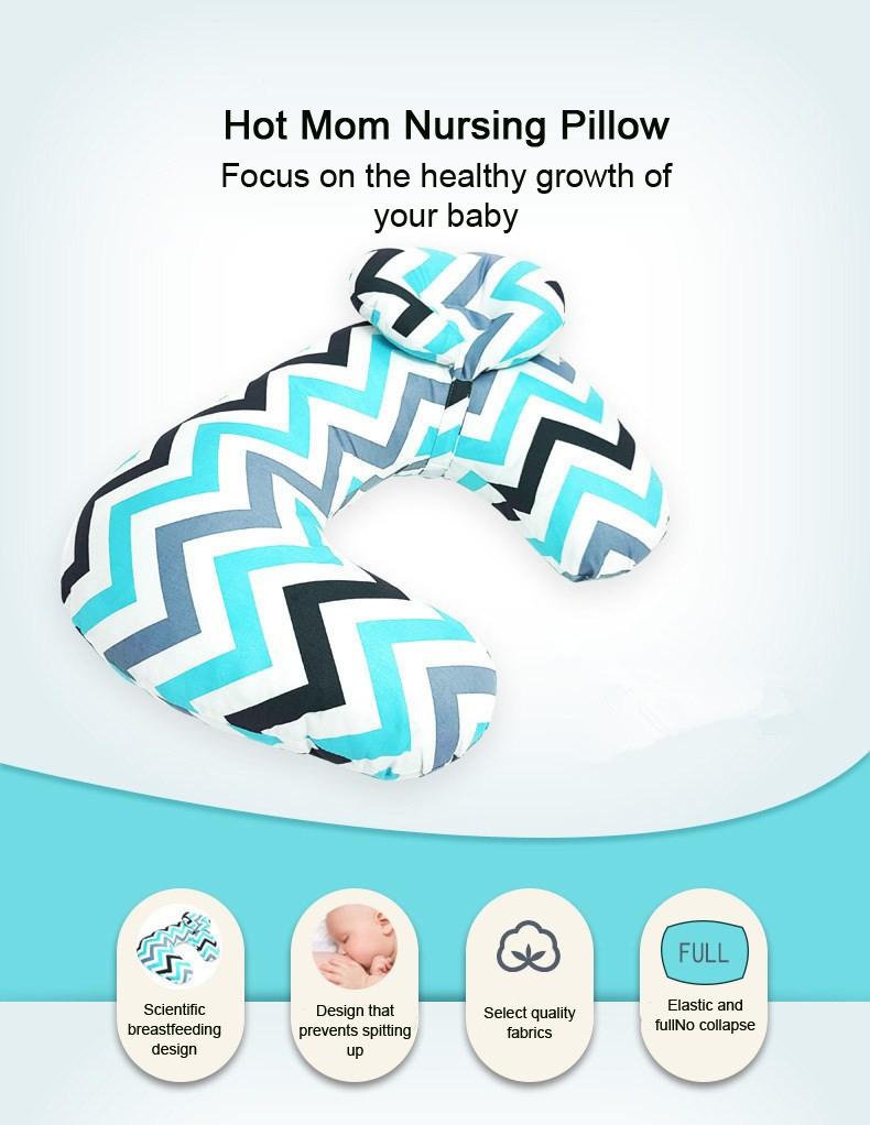 U Shaped Portable Nursing Pillow for Baby Feeding Sitting Support Comfort