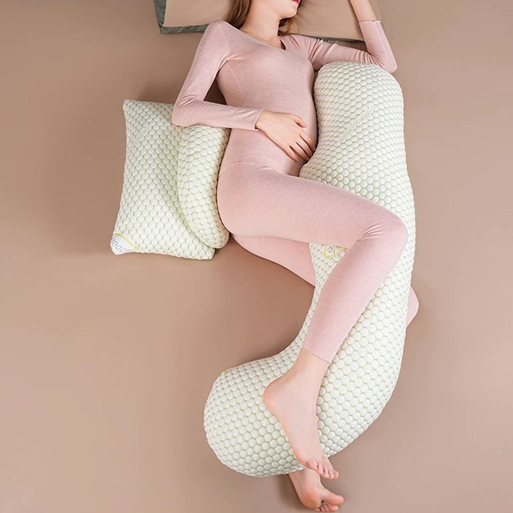 Belt support waist protection side sleeping pillow